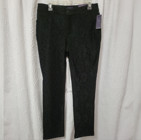 🍃⚘️Nydj Lacey Signature Black Jeans - Picture 6 of 14